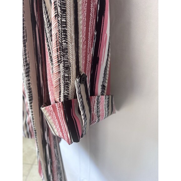 Catherines Womens 4X Pink Long‎ Sleeve Top Lightweight - Picture 6 of 9